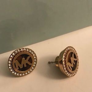 Michael Kors “MK” Gold Earrings